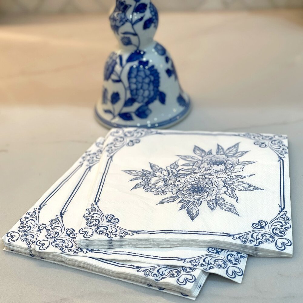 - Lovely Paper Dinner Napkins (3 sets of 20) 60 total napkins